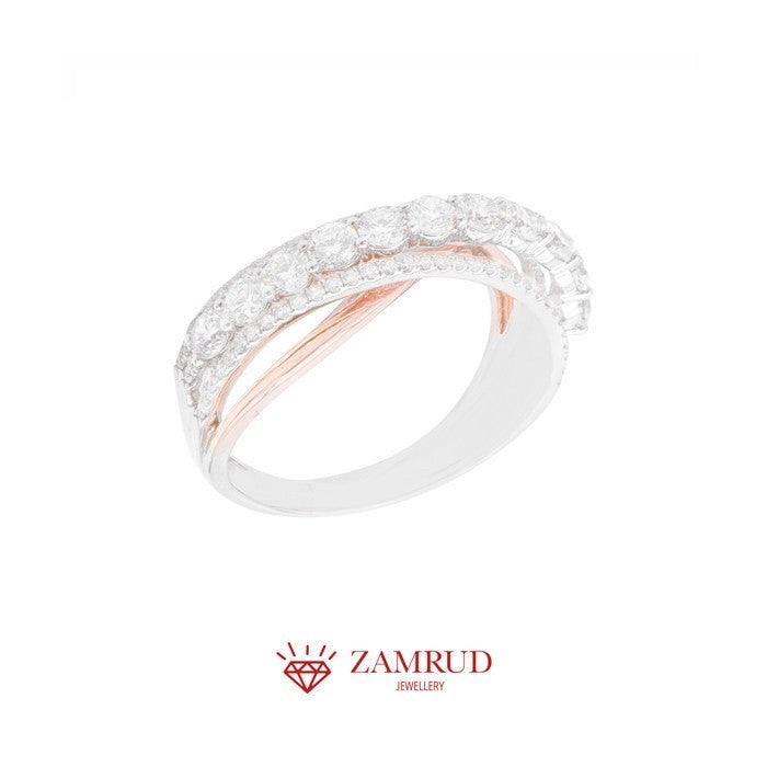 Cincin Berlian Listring 26109 LR Zamrud Jewellery