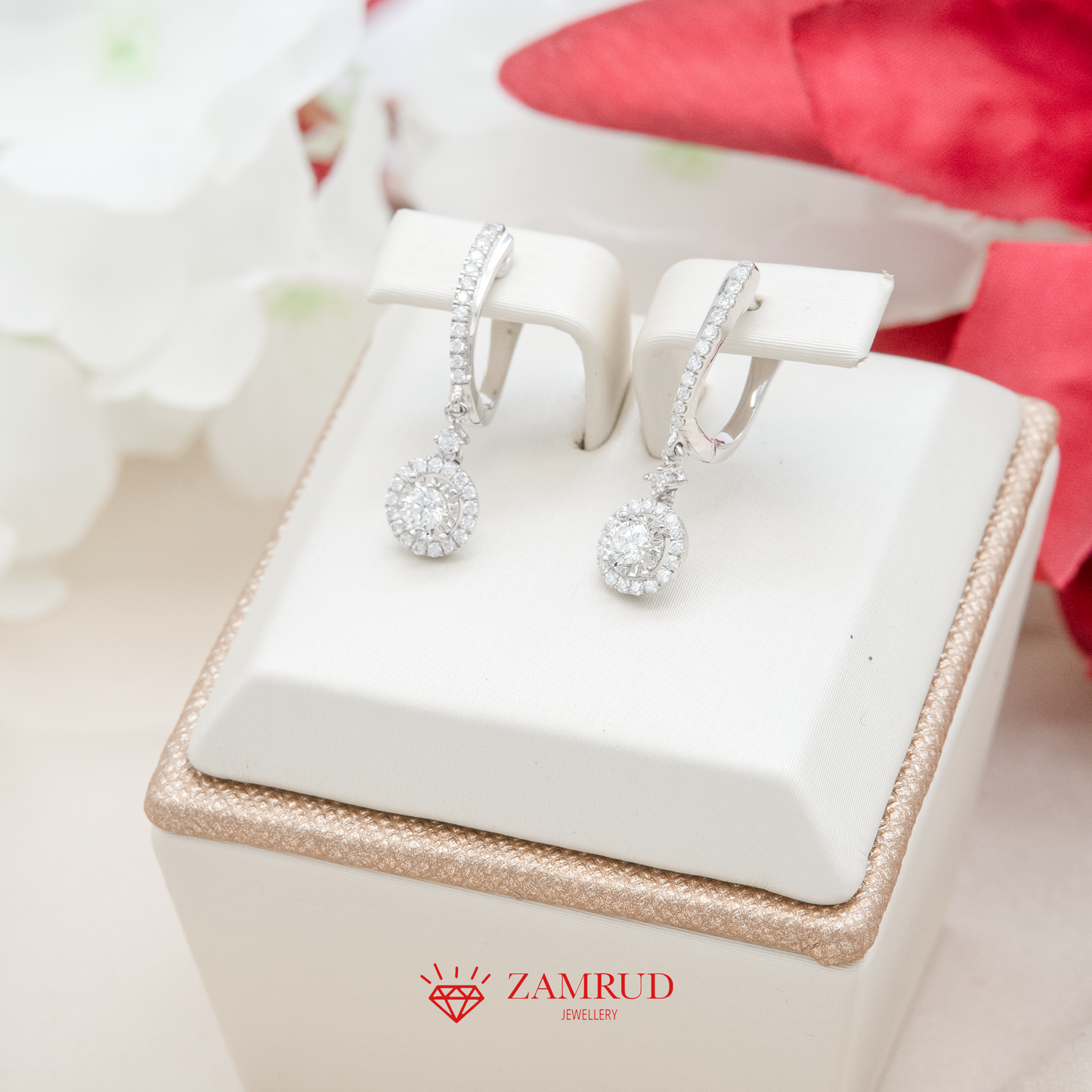 Anting Berlian Solitaire 35774 Earring Zamrud Jewellery