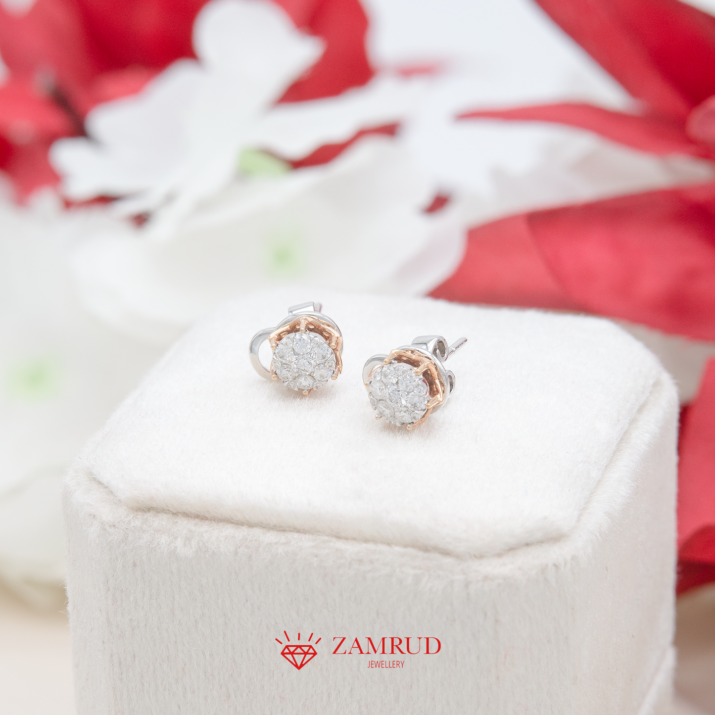 Anting Berlian 6972 Earring Zamrud Jewellery