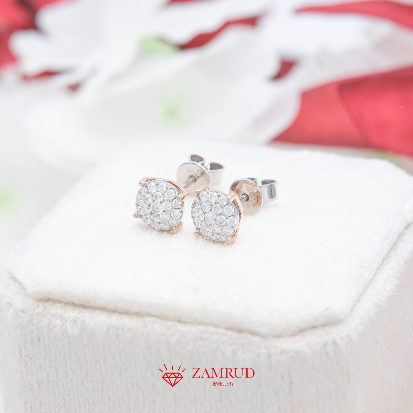 Anting Berlian 24785 Earring Zamrud Jewellery