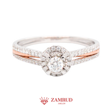 Load image into Gallery viewer, Cincin Berlian Solitaire 35989 LR Zamrud Jewellery