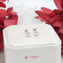 Load image into Gallery viewer, Anting Berlian Giwang Solitaire 5739 ER Zamrud Jewellery
