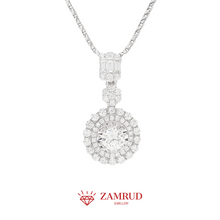 Load image into Gallery viewer, GIA Liontin Berlian 29322 FPD Zamrud Jewellery