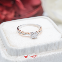 Load image into Gallery viewer, Cincin Berlian 13055 LR Zamrud Jewellery