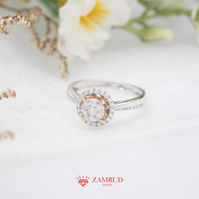 Load image into Gallery viewer, Cincin Berlian 2400 LR Zamrud Jewellery