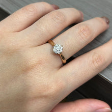 Load image into Gallery viewer, Cincin Berlian 2189 LR Zamrud Jewellery