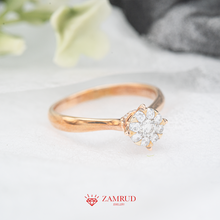 Load image into Gallery viewer, Cincin Berlian 2189 LR Zamrud Jewellery