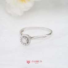 Load image into Gallery viewer, Cincin Berlian Solitaire 37396 LR Zamrud Jewellery