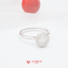 Load image into Gallery viewer, Cincin Berlian 7399 LR Zamrud Jewellery