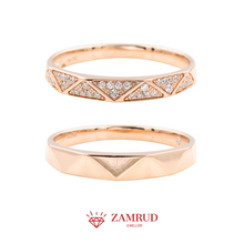 Load image into Gallery viewer, Wedding Ring Berlian 39741-39734 WR Zamrud Jeweller