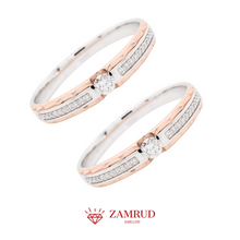 Load image into Gallery viewer, Wedding Ring Berlian 39581-39574 WR Zamrud Jewellery