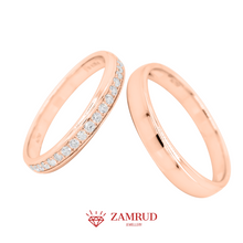 Load image into Gallery viewer, Wedding Ring Berlian 39789-39772 WR Zamrud Jewellery