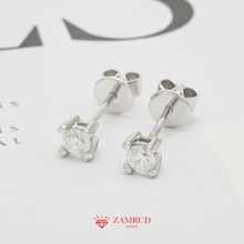 Load image into Gallery viewer, Anting Berlian Solitaire Giwang 1281 ER Zamrud Jewellery