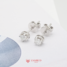 Load image into Gallery viewer, Anting Berlian Solitaire Giwang 9782 ER Zamrud Jewellery