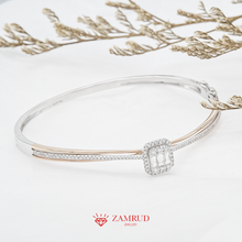 Load image into Gallery viewer, Gelang Berlian Baguette 23187 BG Zamrud Jewellery