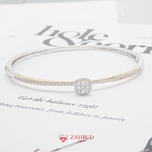 Load image into Gallery viewer, Gelang Berlian Cushion 23238 BG Zamrud Jewellery