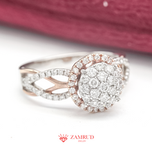 Load image into Gallery viewer, Cincin Berlian 3957 LR Zamrud Jewellery