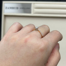 Load image into Gallery viewer, Cincin Berlian Solitaire 14359 LR Zamrud Jewellery