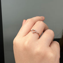 Load image into Gallery viewer, Cincin Berlian Love 40891 LR Zamrud Jewellery