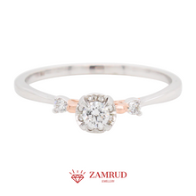 Load image into Gallery viewer, Cincin Berlian Solitaire 40723 LR Zamrud Jewellery