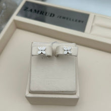 Load image into Gallery viewer, Anting Berlian Clover 40754 ER Zamrud Jewellery