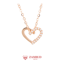 Load image into Gallery viewer, Kalung Berlian Love Necklace 42000 NK Zamrud Jewellery