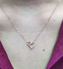 Load image into Gallery viewer, Kalung Berlian Love Necklace 42000 NK Zamrud Jewellery