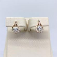 Load image into Gallery viewer, Anting Berlian Pear Earring 41775 ER Zamrud Jewellery