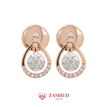 Load image into Gallery viewer, Anting Berlian Pear Earring 41775 ER Zamrud Jewellery