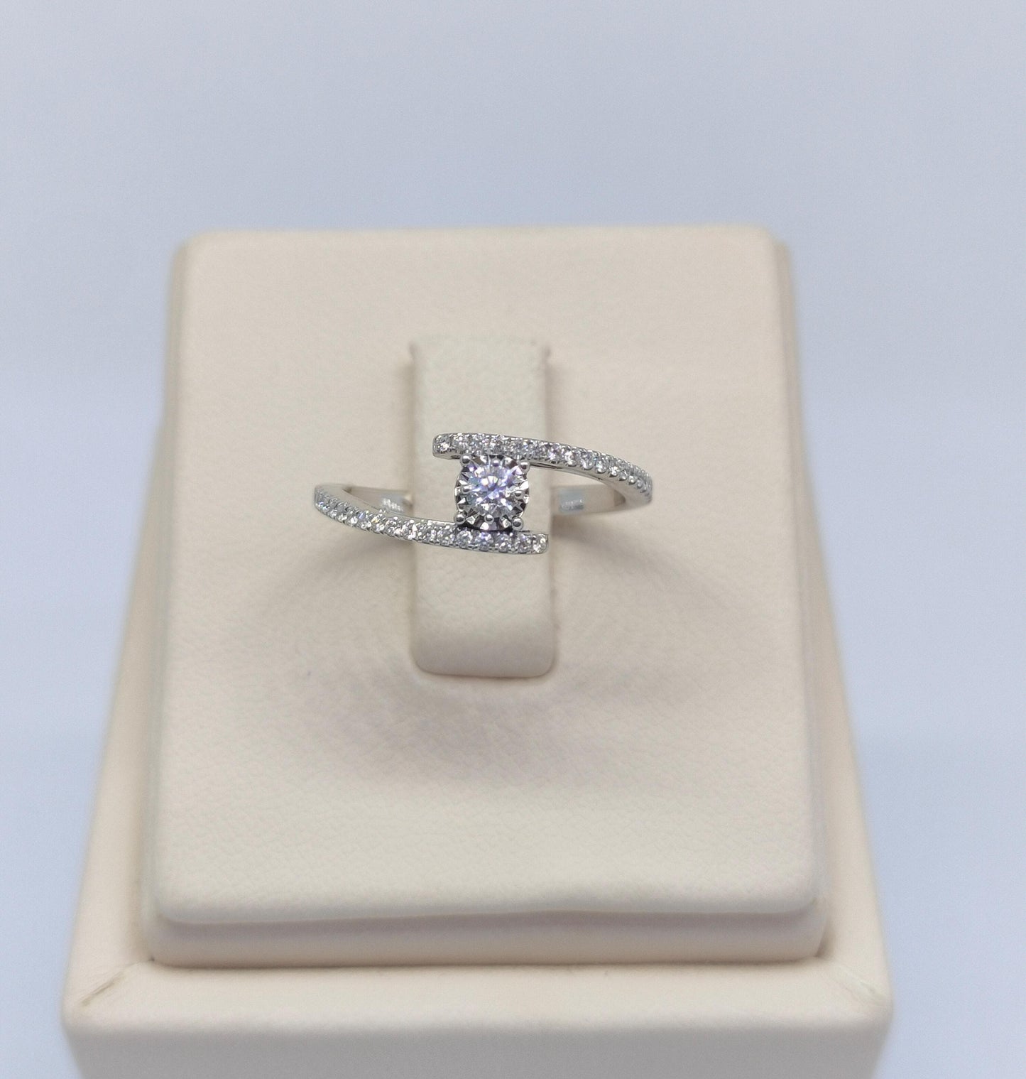 Cincin Berlian Solitaire Ring 40419 LR Zamrud Jewellery
