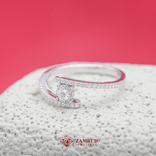 Load image into Gallery viewer, Cincin Berlian Solitaire Ring 40419 LR Zamrud Jewellery