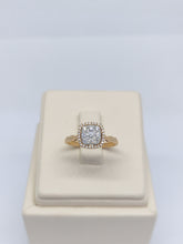 Load image into Gallery viewer, Cincin Berlian Cushion 39857 LR Zamrud Jewellery