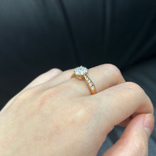 Load image into Gallery viewer, Cincin Berlian Lotus Ring 40402 LR Zamrud Jewellery