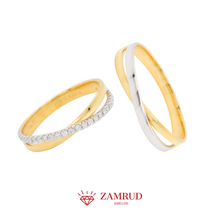 Load image into Gallery viewer, Wedding Ring Berlian 41850-41867 WR Zamrud Jewellery