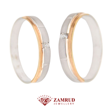 Load image into Gallery viewer, Wedding Ring Berlian 32452-32445 WR Zamrud Jewellery