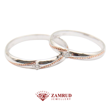Load image into Gallery viewer, Wedding Ring Berlian 40051-40068 WR Zamrud Jewellery