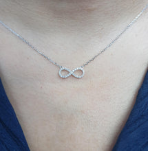 Load image into Gallery viewer, Kalung Berlian Infinity 42567 NK Zamrud Jewellery