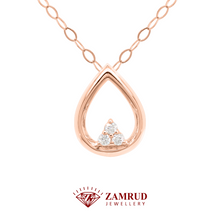 Load image into Gallery viewer, Liontin Berlian Pear 42536 PD Zamrud Jewellery