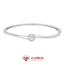 Load image into Gallery viewer, Gelang Berlian Solitaire Bangle 43731 BG Zamrud Jewellery