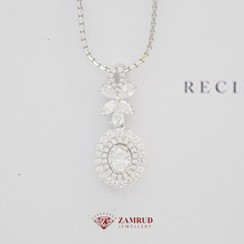 Load image into Gallery viewer, Liontin Berlian Oval 40853 PD Zamrud Jewellery
