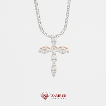 Load image into Gallery viewer, Liontin Berlian Salib 39925 PD Zamrud Jewellery