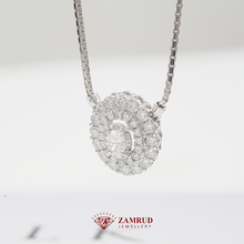 Load image into Gallery viewer, Kalung Berlian Oval 40433 NK Zamrud Jewellery