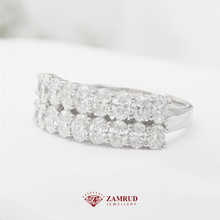 Load image into Gallery viewer, Cincin Berlian Listring Oval 43458 LR Zamrud Jewellery