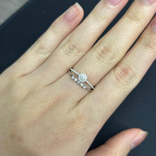 Load image into Gallery viewer, Cincin Berlian Solitaire 2in1 39215 LR Zamrud Jewellery