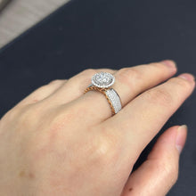 Load image into Gallery viewer, Cincin Berlian 42482 LR Zamrud Jewellery