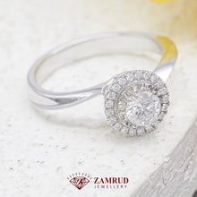 Load image into Gallery viewer, GIA Cincin Berlian 39895 FLR Zamrud Jewellery