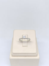 Load image into Gallery viewer, GIA 0.4 F VVS2 Cincin Berlian 41621 FLR Zamrud Jewellery
