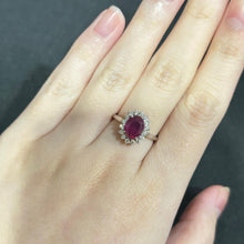 Load image into Gallery viewer, Cincin Berlian Ruby 28301 LR Diamond Ring Zamrud Jewellery
