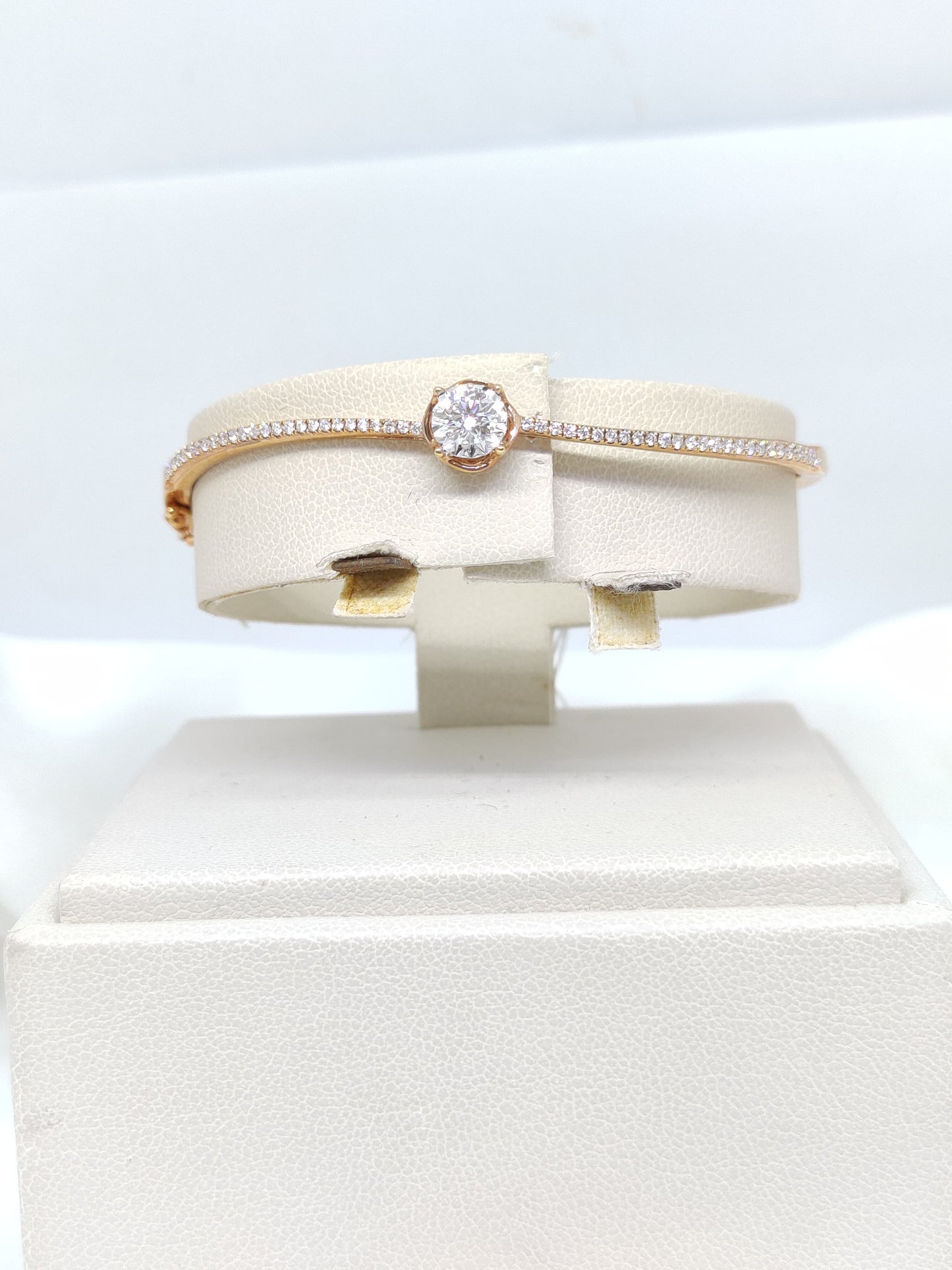 GIA Gelang Berlian Solitaire 38201 Diamond Bangle FBG Zamrud Jewellery