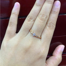 Load image into Gallery viewer, Cincin Berlian 22712 LR Zamrud Jewellery